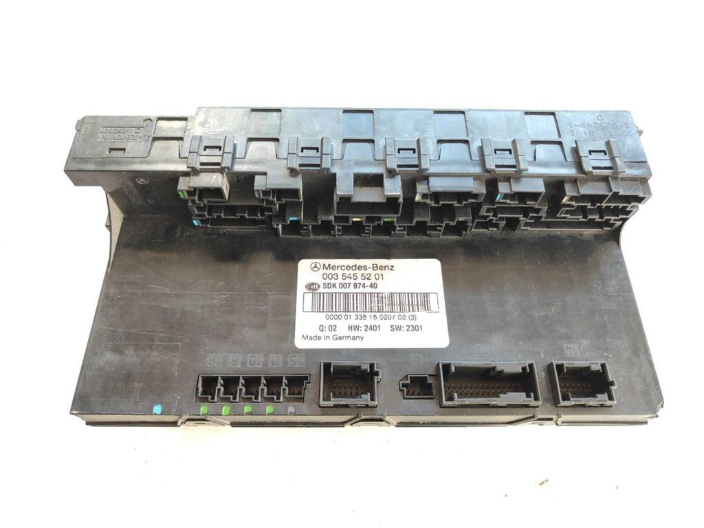 Mercedes-Benz C Class W203 2002 Comfort convenience body module 0035455201