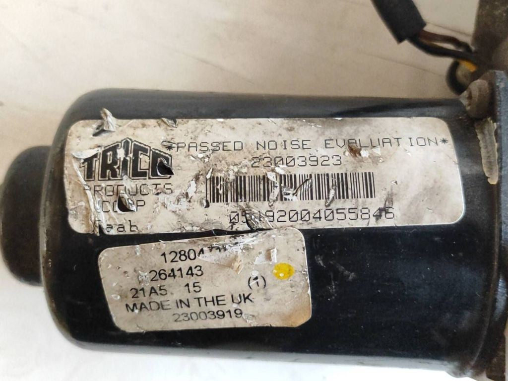 Saab 9-3 Ver1 2005 RHD Front wiper motor 23003923