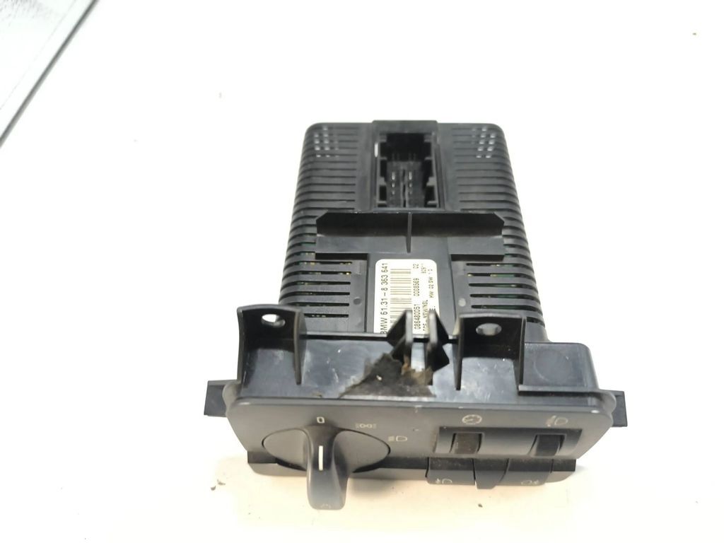 BMW 3 E46 328 2000 Light control switch button 61318363641