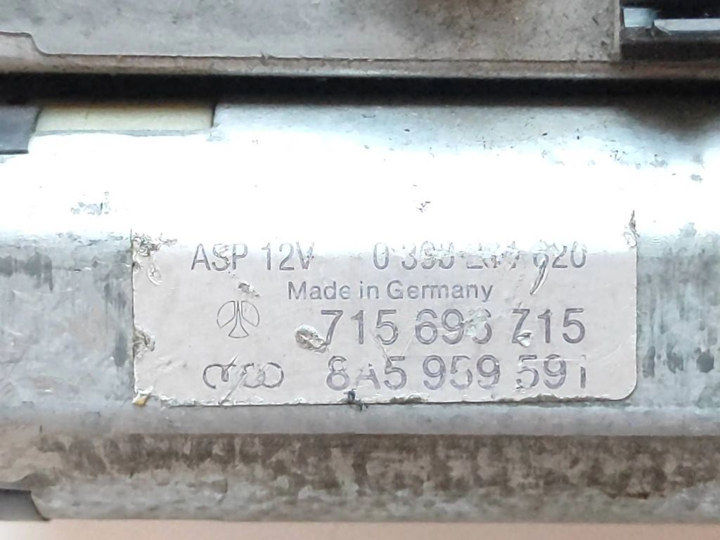 Audi 80 90 Saloon 1993 Sunroof electric motor actuator 8A5959591