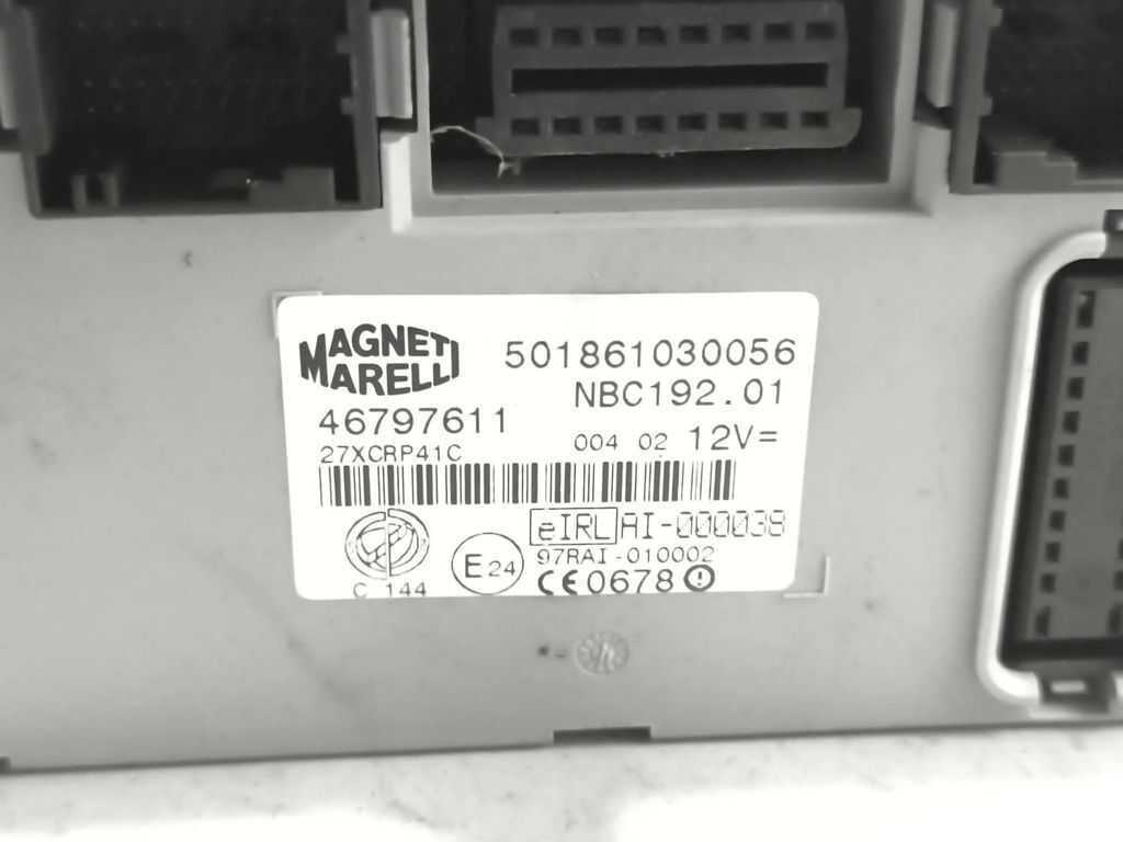 Fiat Stilo 1.9JTD 8V 2002 Comfort convenience body module 46797611