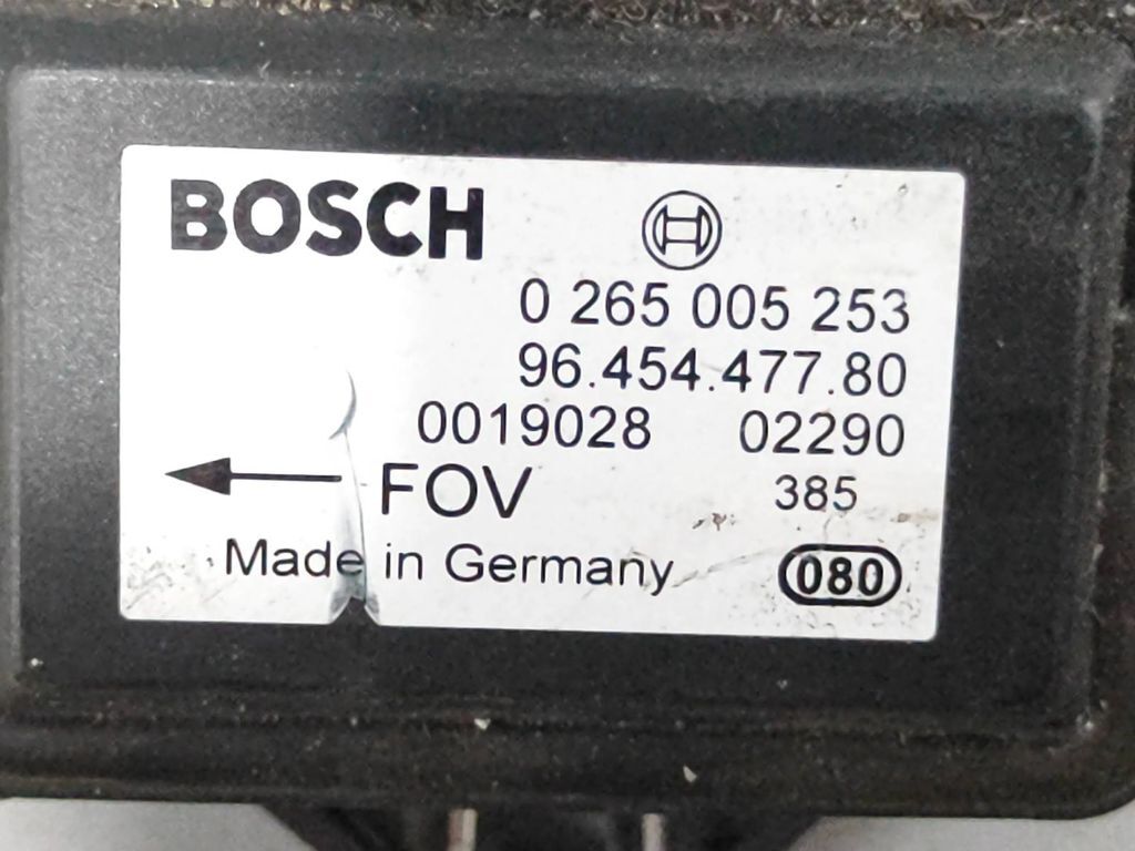 Peugeot 607 2.2i 116kW 2001 ESP acceleration yaw rate sensor 9645447780