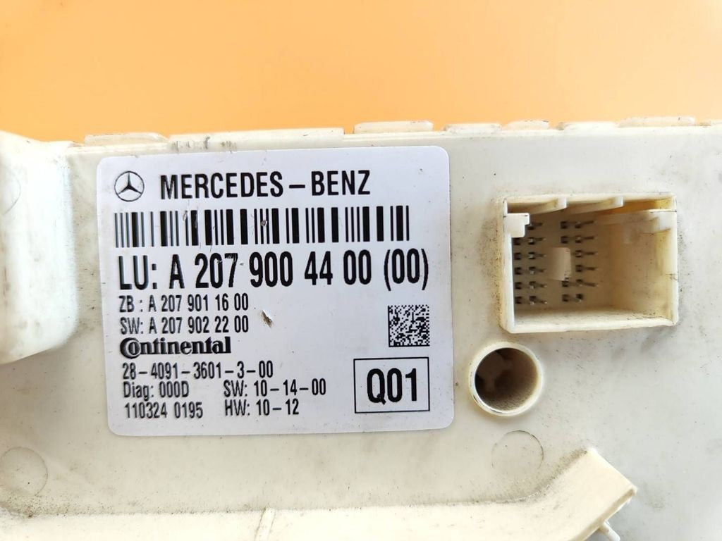 Mercedes-Benz E C207 W207 2011 door control unit module A2079004400