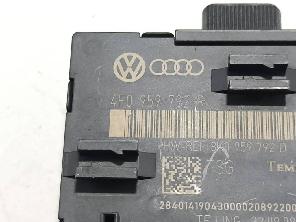 Audi A6 S6 C6 4F 2008 door control unit module 4F0959792R