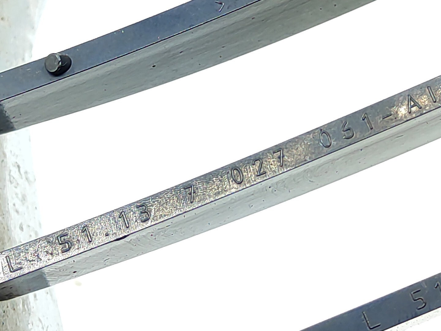 BMW 5 Series E61 530D 170kW 2006 Front Left Grill 7027061 51137027061