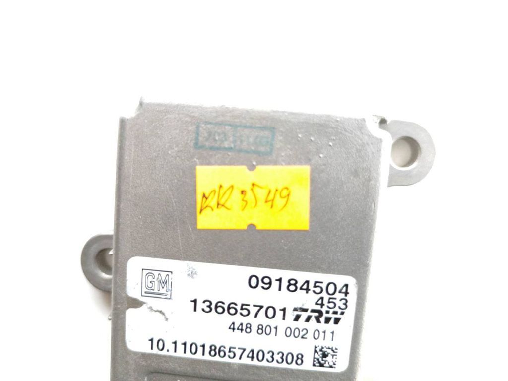 Opel Signum 2.2DTI 2003 ESP acceleration yaw rate sensor 13665701