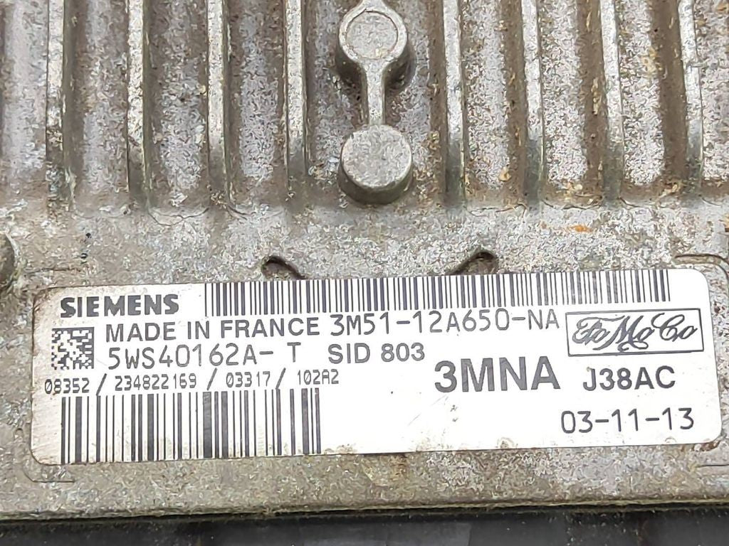 Ford Focus C-MAX 2003 3M5112A650NA Engine control unit module ECU