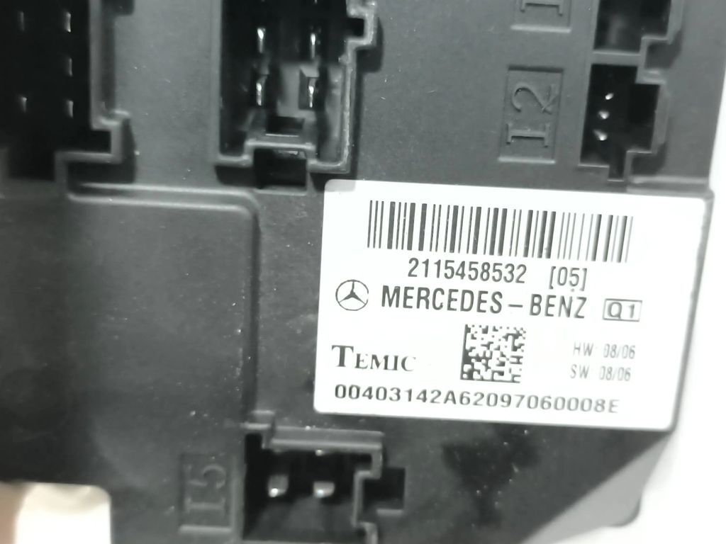 Mercedes-Benz E W211 2003 Comfort convenience body module 2115458532
