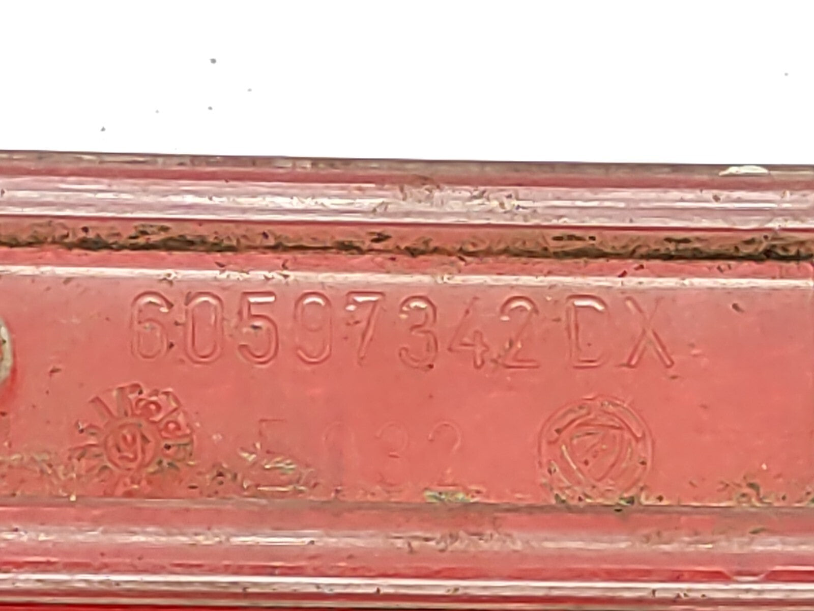 Alfa Romeo 166 2.4JTD 10V 2002 Rear Right Side Bumper Reflector Light 60597342