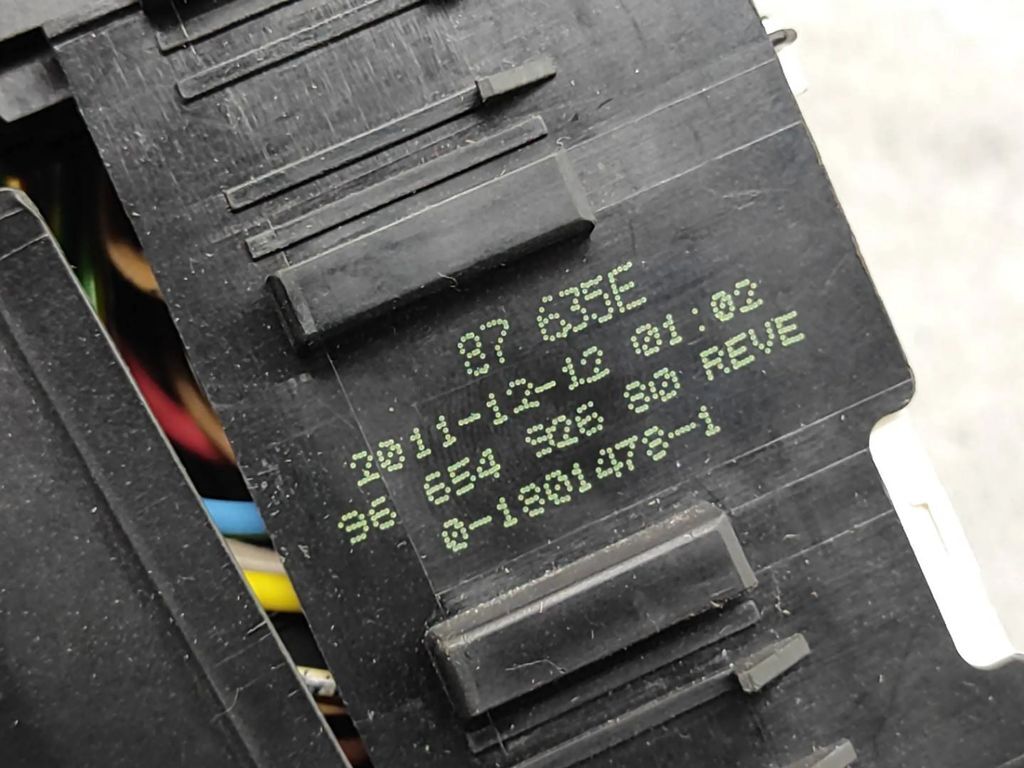 Citroen DS4 Diesel 2012 Diesel Fuse box set unit 9665492680