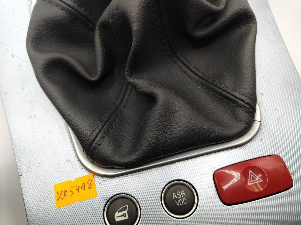 Alfa Romeo 159 2007 LHD Gear shifter surround trim plastic silver 156067820