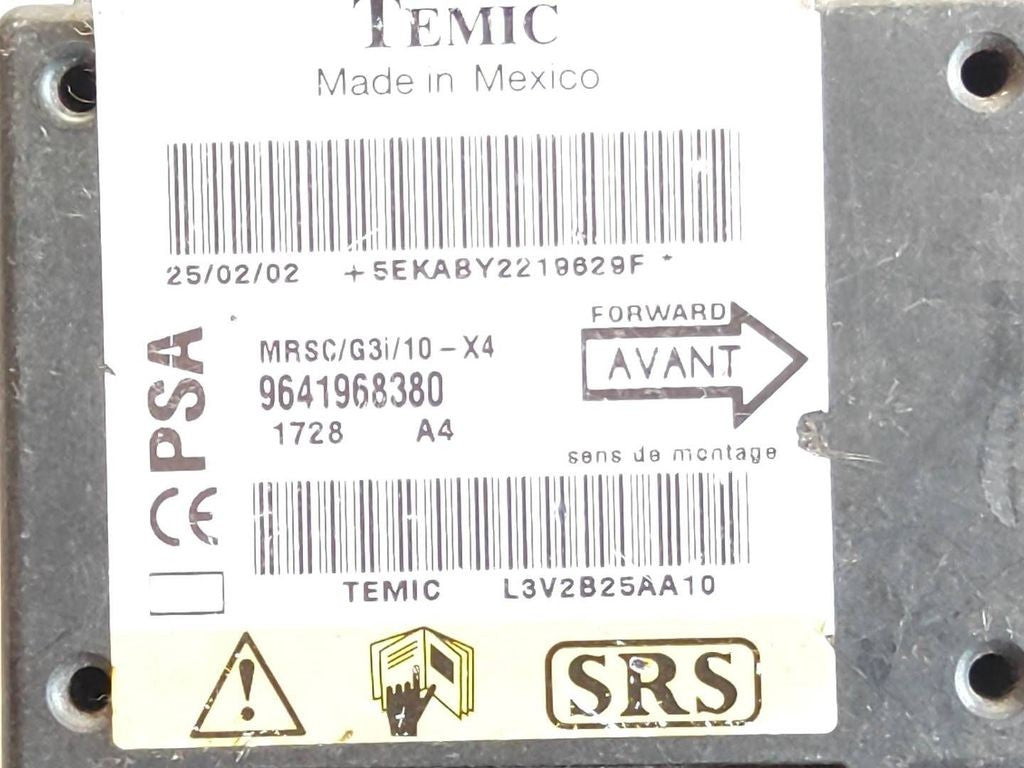 Citroen C5 2002 Control unit module 9641968380