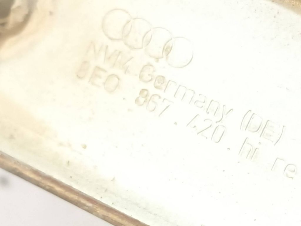 Audi A4 S4 B6 8E 8H 2002 rear right door card wood trim 8E0867420