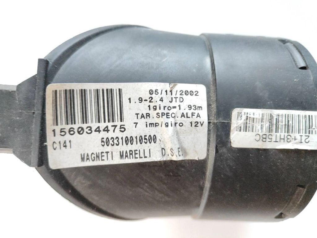 Alfa Romeo 156 1.9JTD 2003 Diesel speedometer instrument cluster 156034475