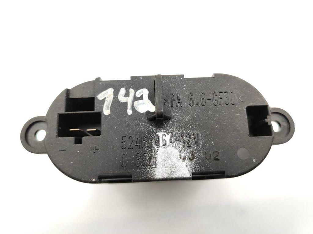Alfa Romeo 147 TS 2003 Heater regulator blower fan resistor 52466964