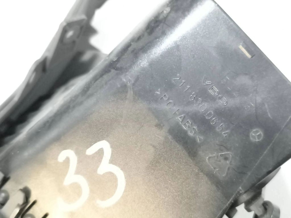 Mercedes-Benz E W211 2003 Right dashboard side air vent grill trim 2118300654