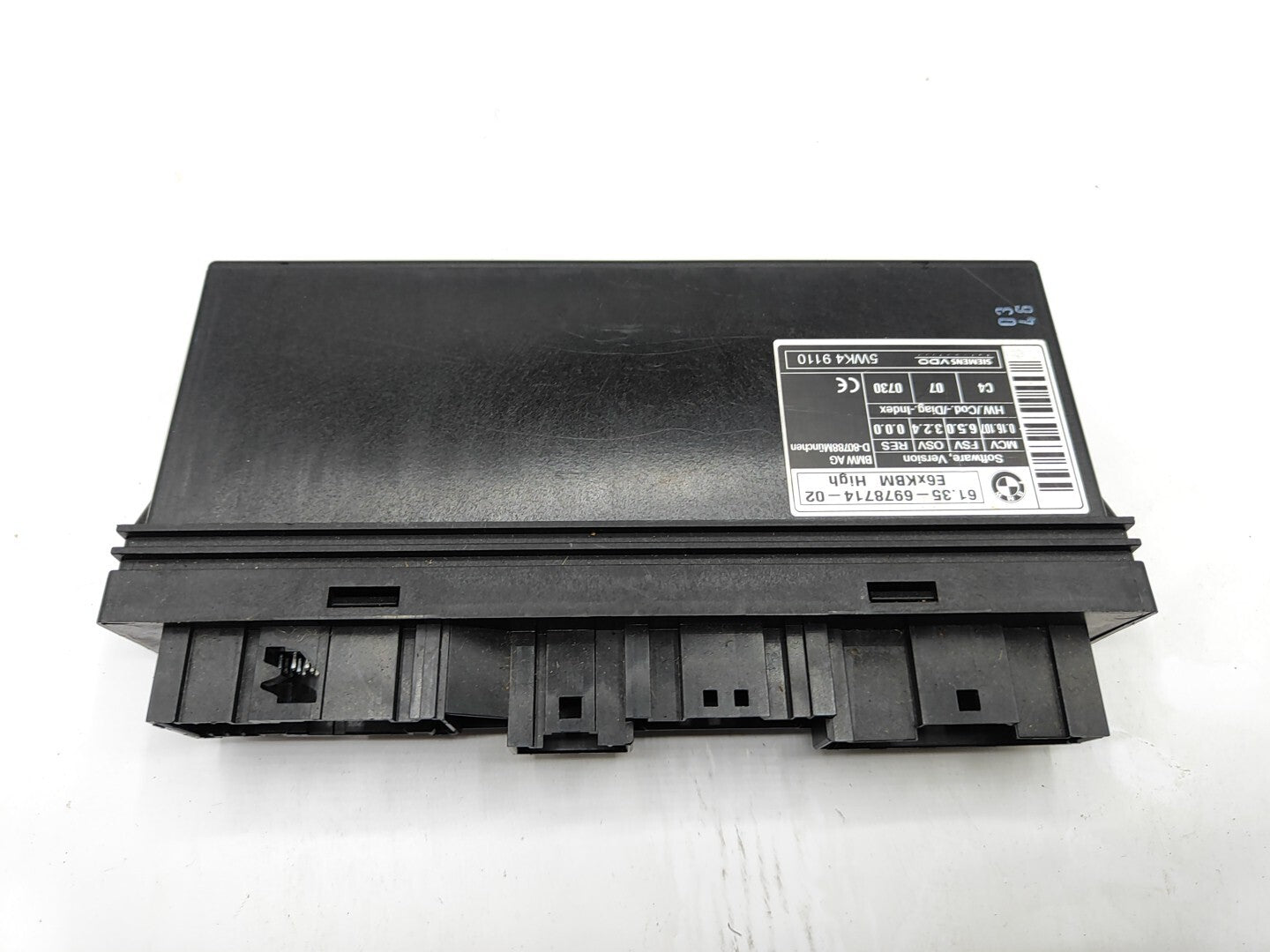 BMW 5 Series E60 530D 170kW 2005 Comfort Control Module ECU 6978714 6136978714