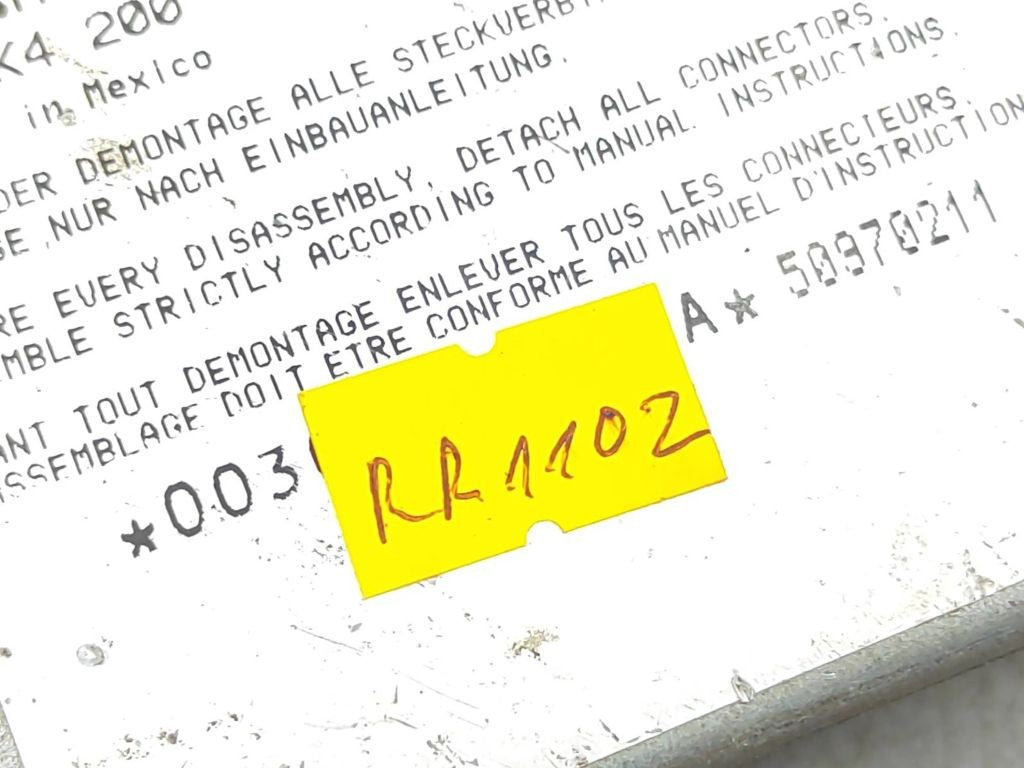 Volkswagen PASSAT B5 1999 Safety Control unit module 1J0909604