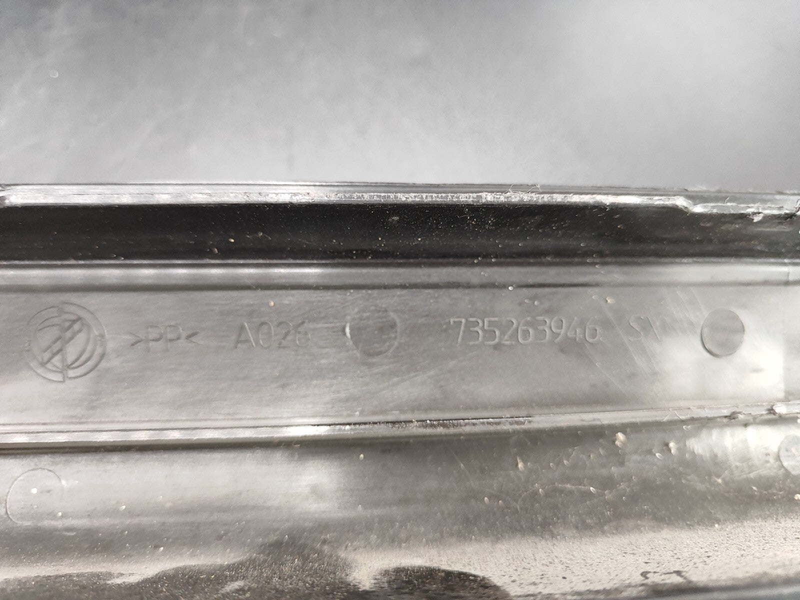 Alfa Romeo 147 1.9JTD 4/5D 2004 Front Left Door Step Still Trim CHROME 735263946