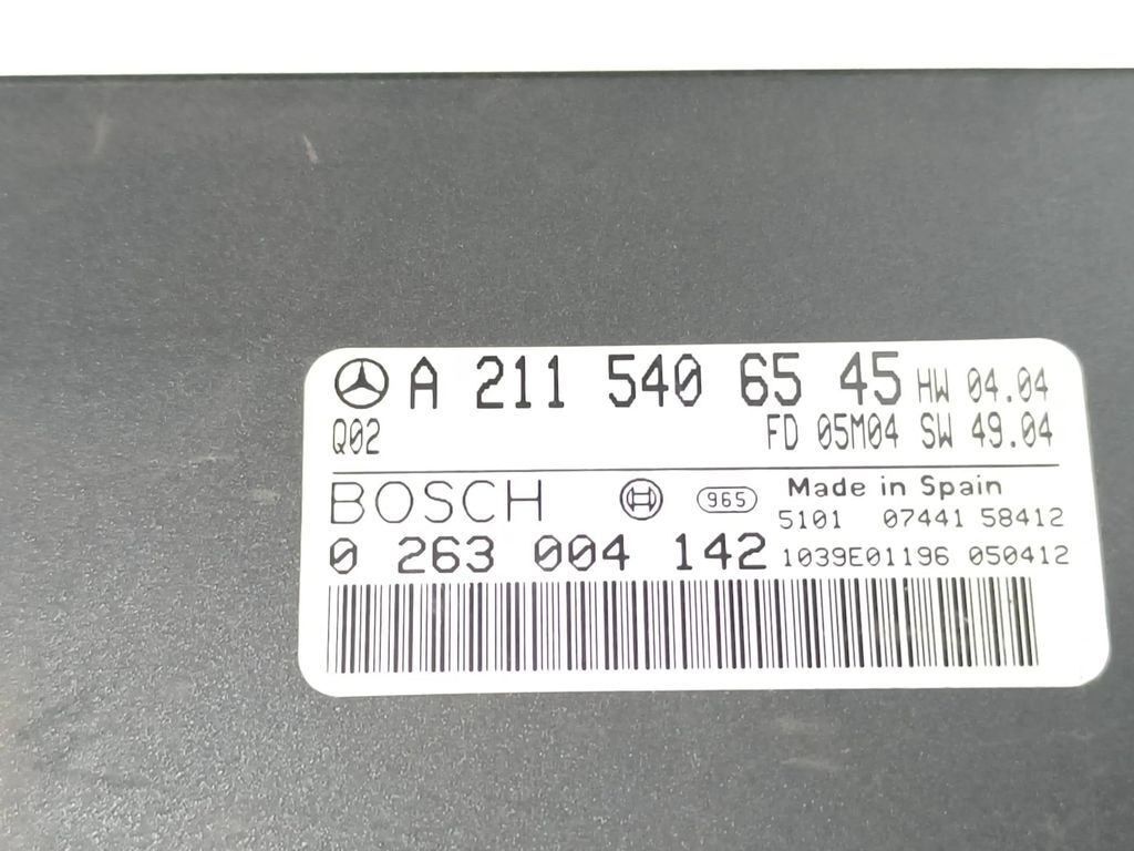 Mercedes-Benz E W211 2003 Parking PDC control unit module A2115406545