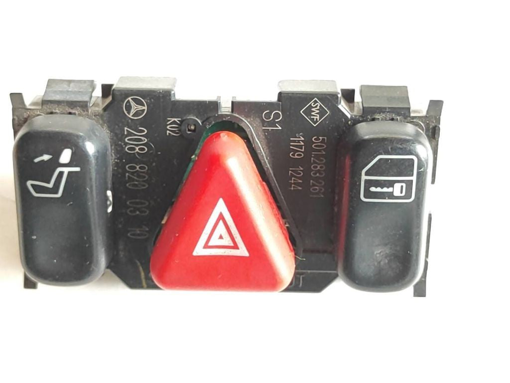Mercedes-Benz E W210 1998 Hazard light switch 2088200310