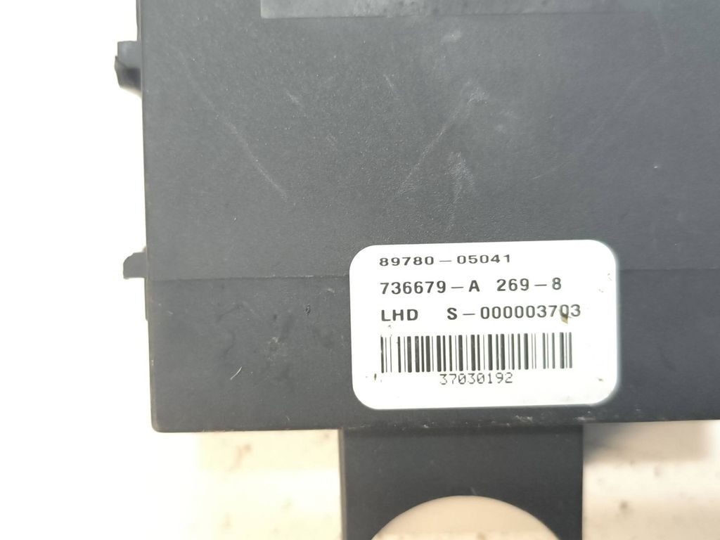 Toyota Avensis T250 2006 Immobilizer control unit module 8978005041