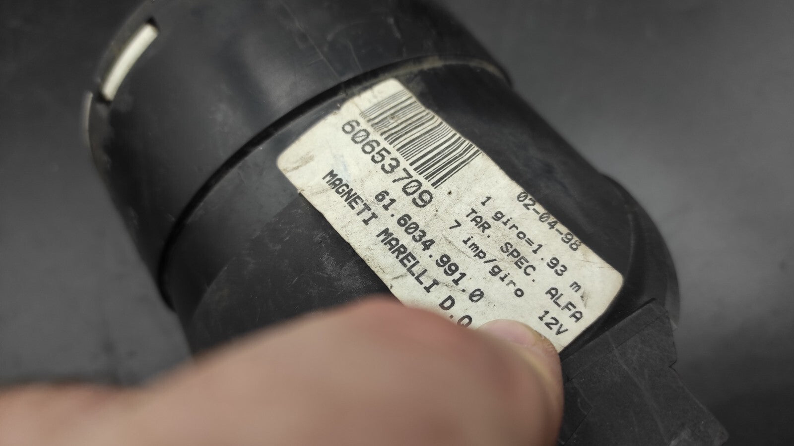 Alfa Romeo 156 Diesel 2003 Speedometer Instrument Cluster 60653709