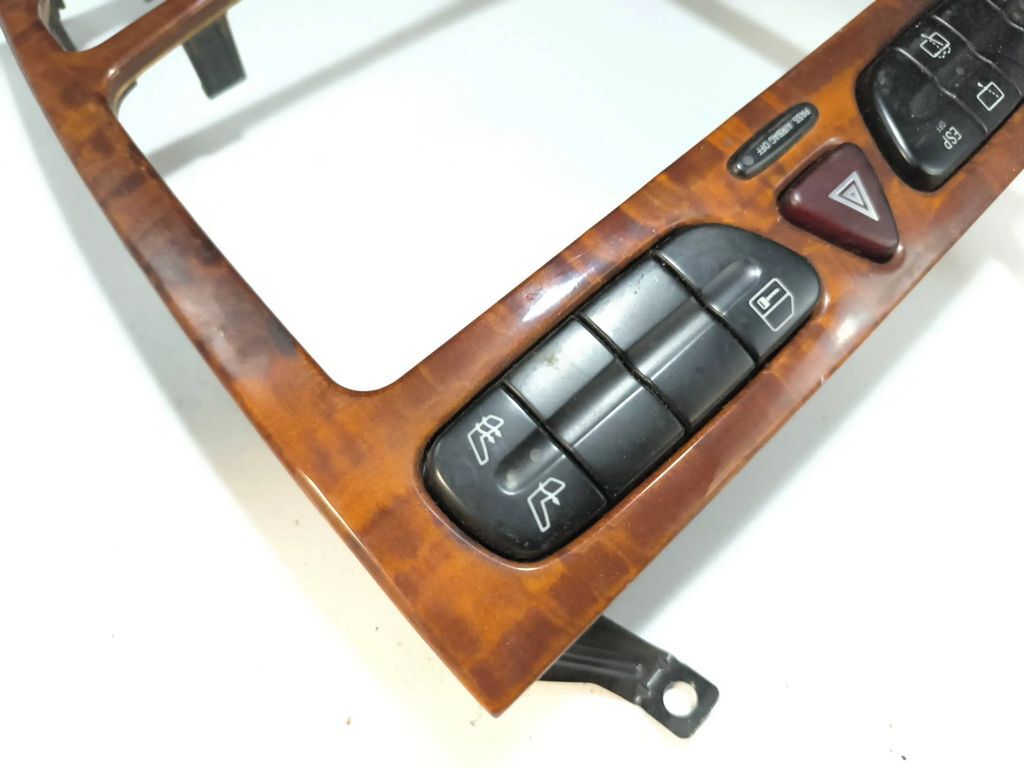 Mercedes-Benz C W203 2004 Front Wooden Radio head unit trim A2036802539