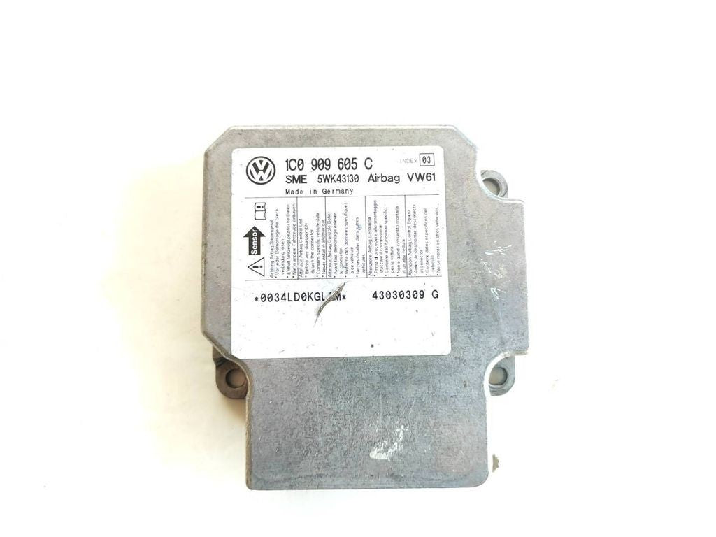 Volkswagen PASSAT B5.5 2003 Safety Control unit module 1C0909605C