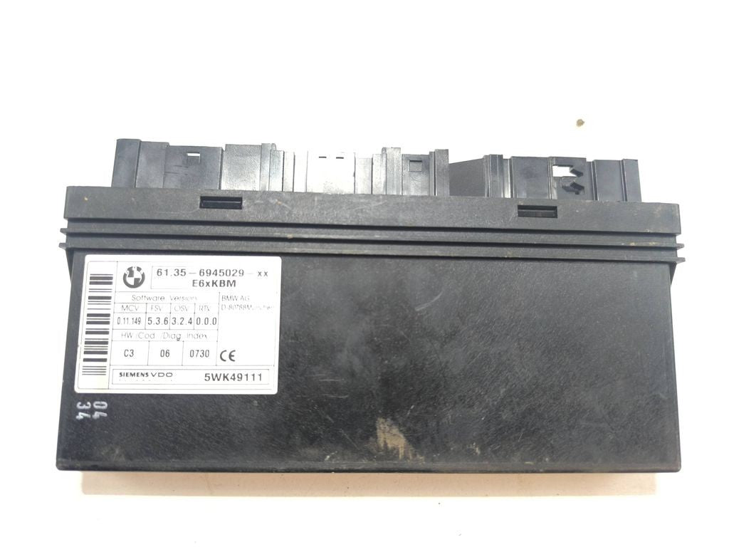 BMW 5 E60 E61 2007 Comfort convenience body module 6945029