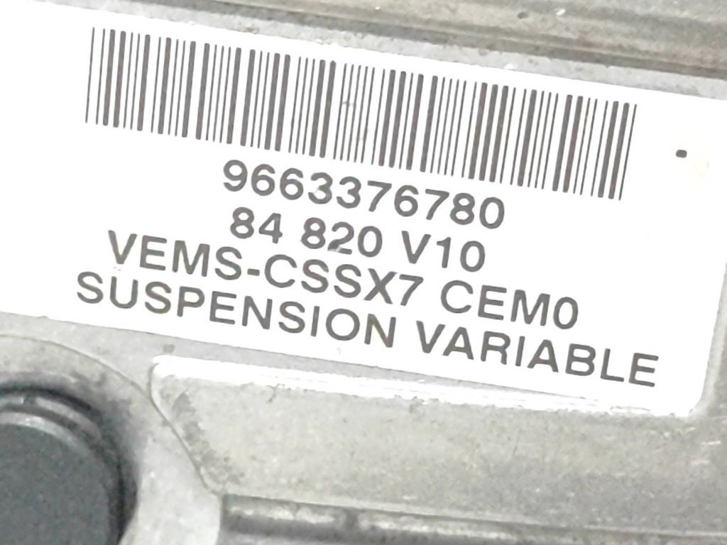 Citroen C5 2.7HDI 2008 Suspension control unit module 9663376780