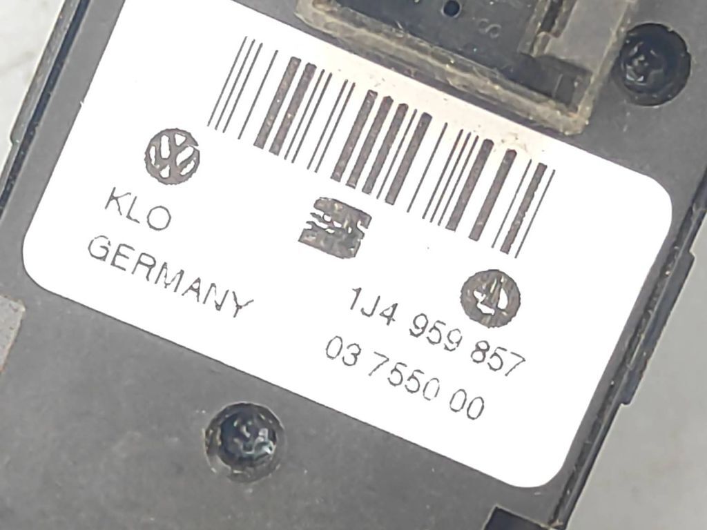 Volkswagen Golf IV 1999 Front Electric window control switch 1J4959857
