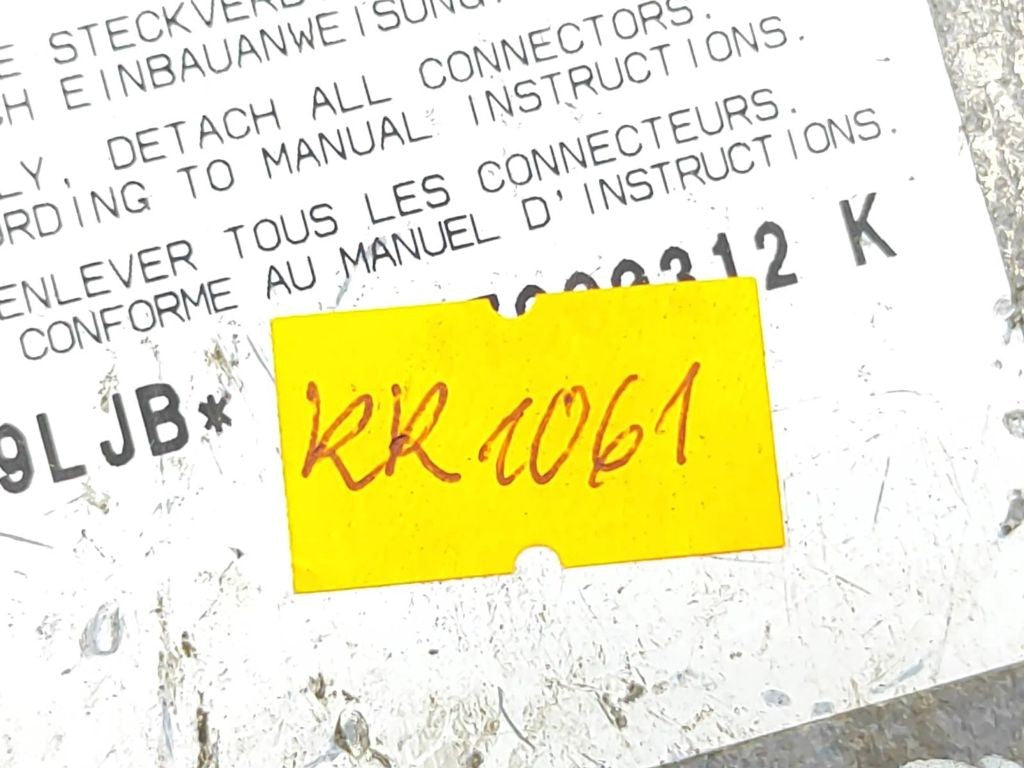 Volkswagen VW PASSAT B5 1998 Safety Control unit module 6Q0909605B