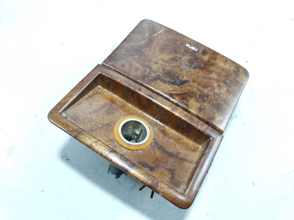 Peugeot 607 2001 Rear console wooden ashtray insert 9635805477