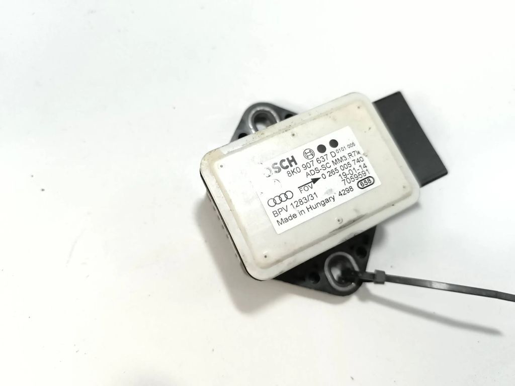 Audi A5 8T 8F 2013 ESP acceleration yaw rate sensor 8K0907637D