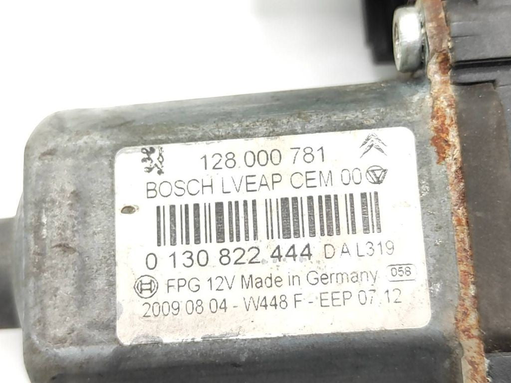 Citroen C5 2003 front left window regulator motor 0130822444