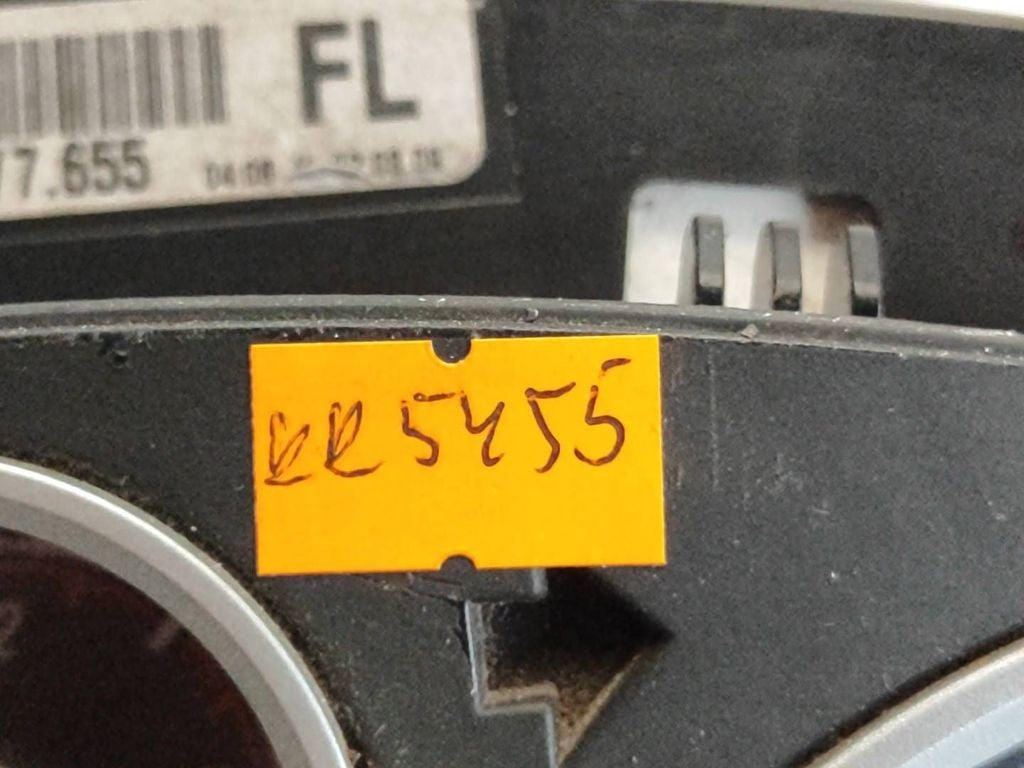 Opel Astra H 2005 Diesel speedometer instrument cluster 13267520