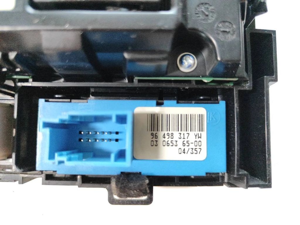 Citroen C5 2009 Interior AC Climate control unit module 96573328