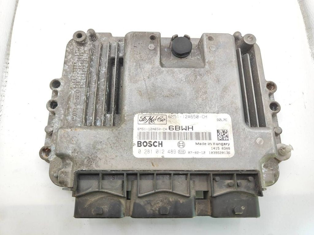 Ford Focus C-MAX 2006 6M5112A650CH Engine control unit module ECU