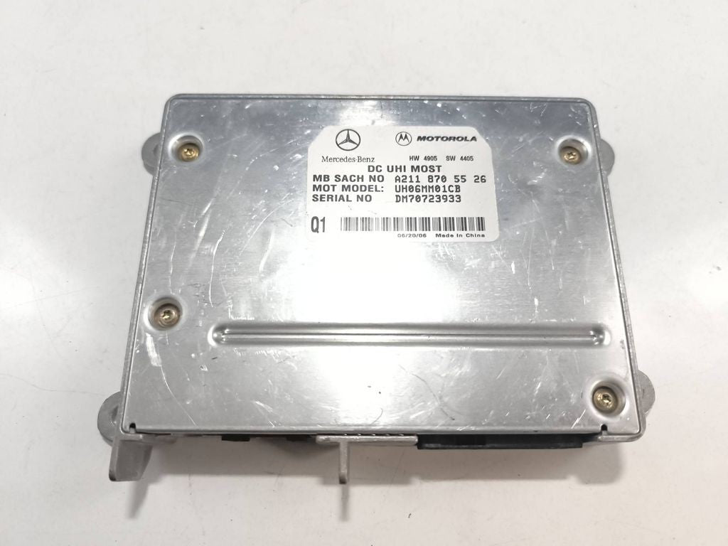 Mercedes-Benz E W211 2004 Bluetooth control unit module A2118705526