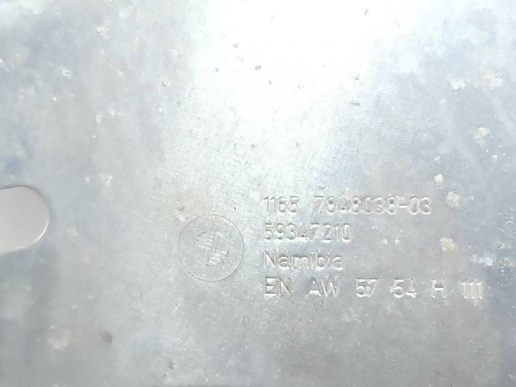 BMW M4 F82 F83 S55 2017 Petrol heat shield in engine bay 7848038