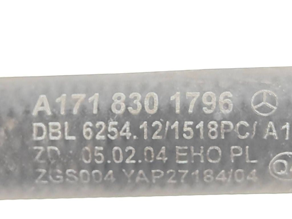 Mercedes-Benz SLK R171 2008 Petrol engine water coolant pipe hose A1718301796