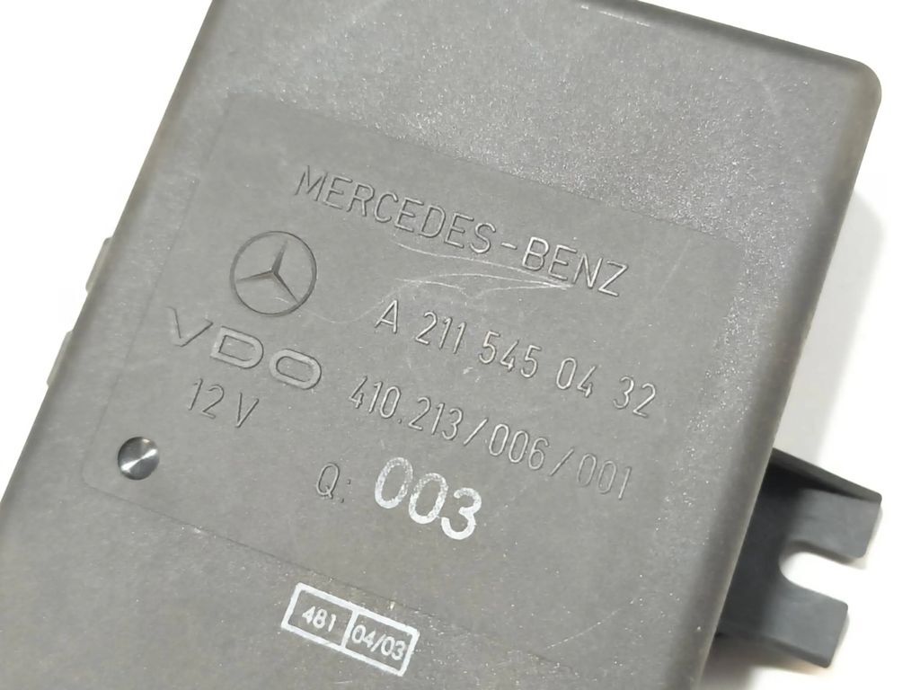 Mercedes-Benz E W211 2003 Air suspension control unit module A2115450432
