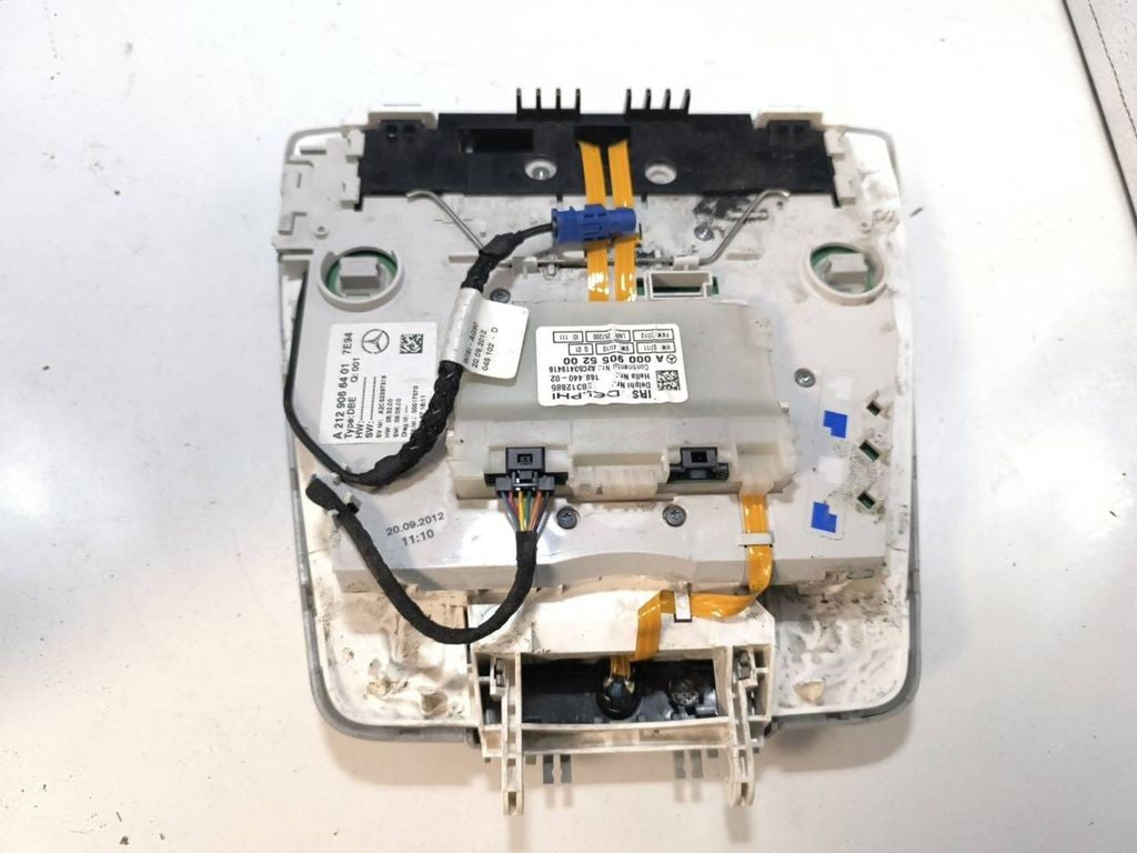 Mercedes-Benz E W212 2011 front dome seat light A2129066401