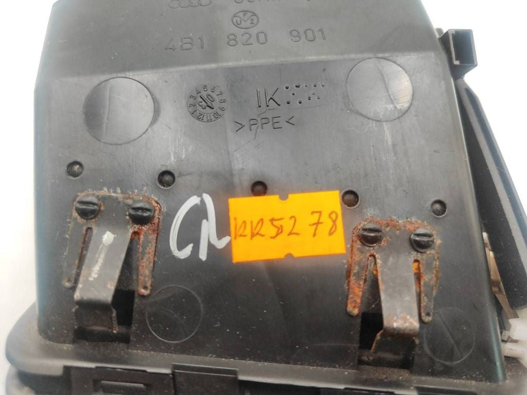 Audi A6 S6 C5 4B 2003 LHD Left dashboard side air vent grill trim 4B1820901