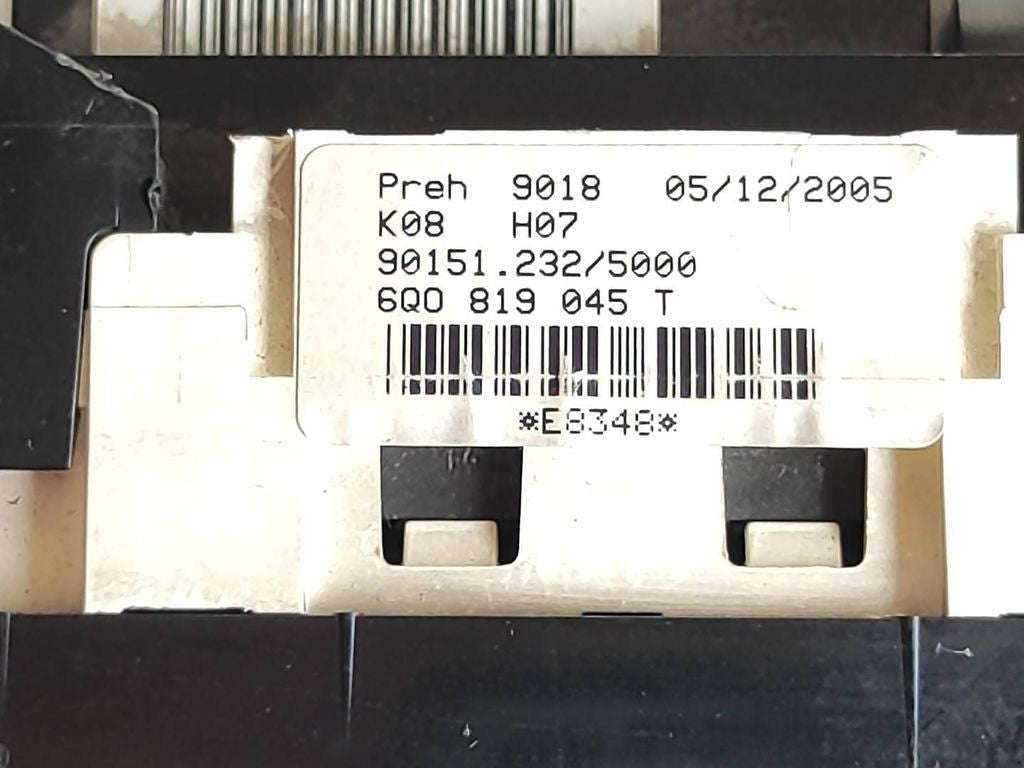 Volkswagen Fox 2008 Climate control unit module 6Q0819045T