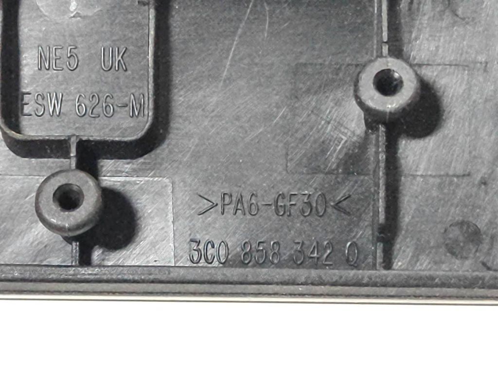 Volkswagen PASSAT B6 2006 Dashboard glove box trim 3C0858342Q