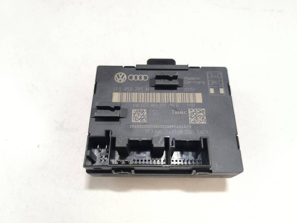 Audi A6 S6 C6 4F 2008 door control unit module 4F0959795M