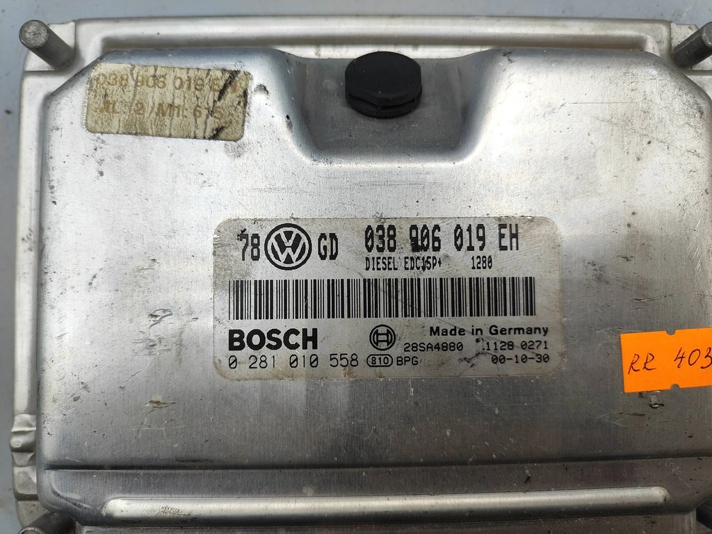 Volkswagen PASSAT B5.5 1.9TDI 2001 Engine control unit module ECU 038906019EH