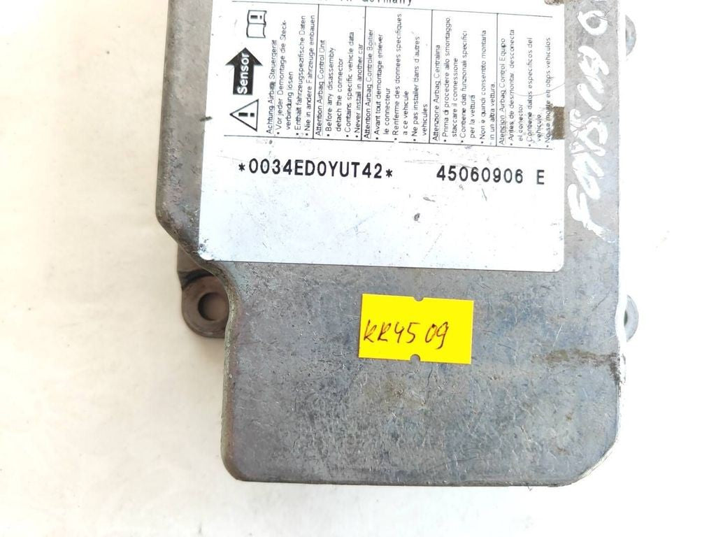 Volkswagen PASSAT B5 1996 Safety Control unit module 1C0909601A